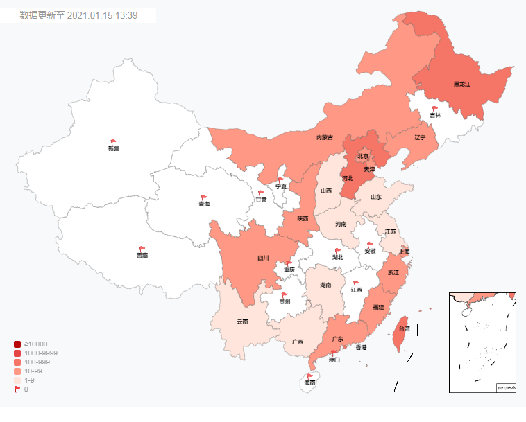 疫情实时地图